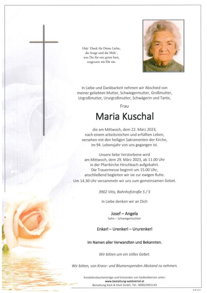 Maria Kuschal